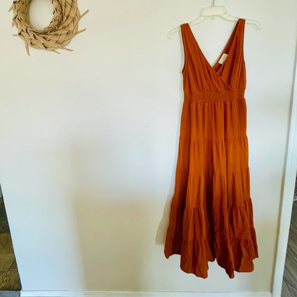 Comfy boho maxi dress with pockets! - Picture 1 of 3